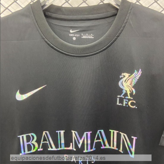 Nuevo Tailandia Camiseta Especial Liverpool 24/25 Negro Baratas